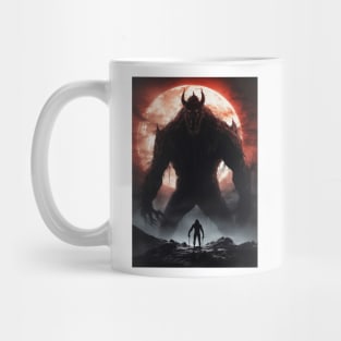 Giant Monster Dark Fantasy Mug